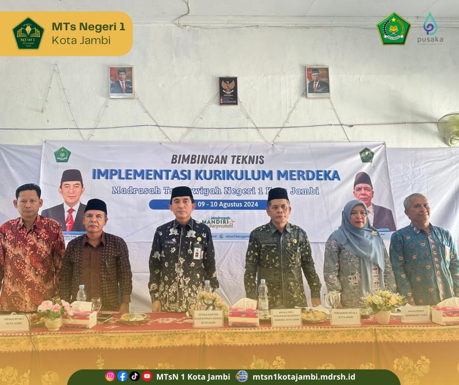 Tingkatkan Kualitas Pedidikan, MTs N 1 Kota Jambi Gelar Bimtek IKM