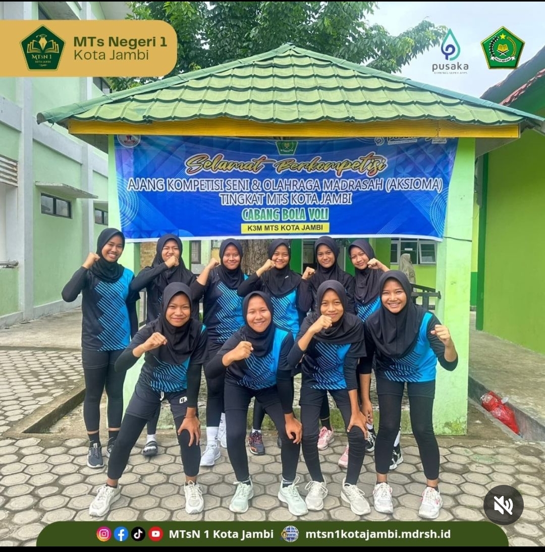Sabet Juara 3, Tim Volly Putri MTsN 1 Kota Jambi kukuhkan posisi dibarisan para pemenang Aksioma 2024
