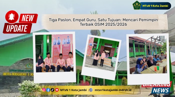 Tiga Paslon, Empat Guru, Satu Tujuan: Mencari Pemimpin Terbaik OSIM 2025/2026