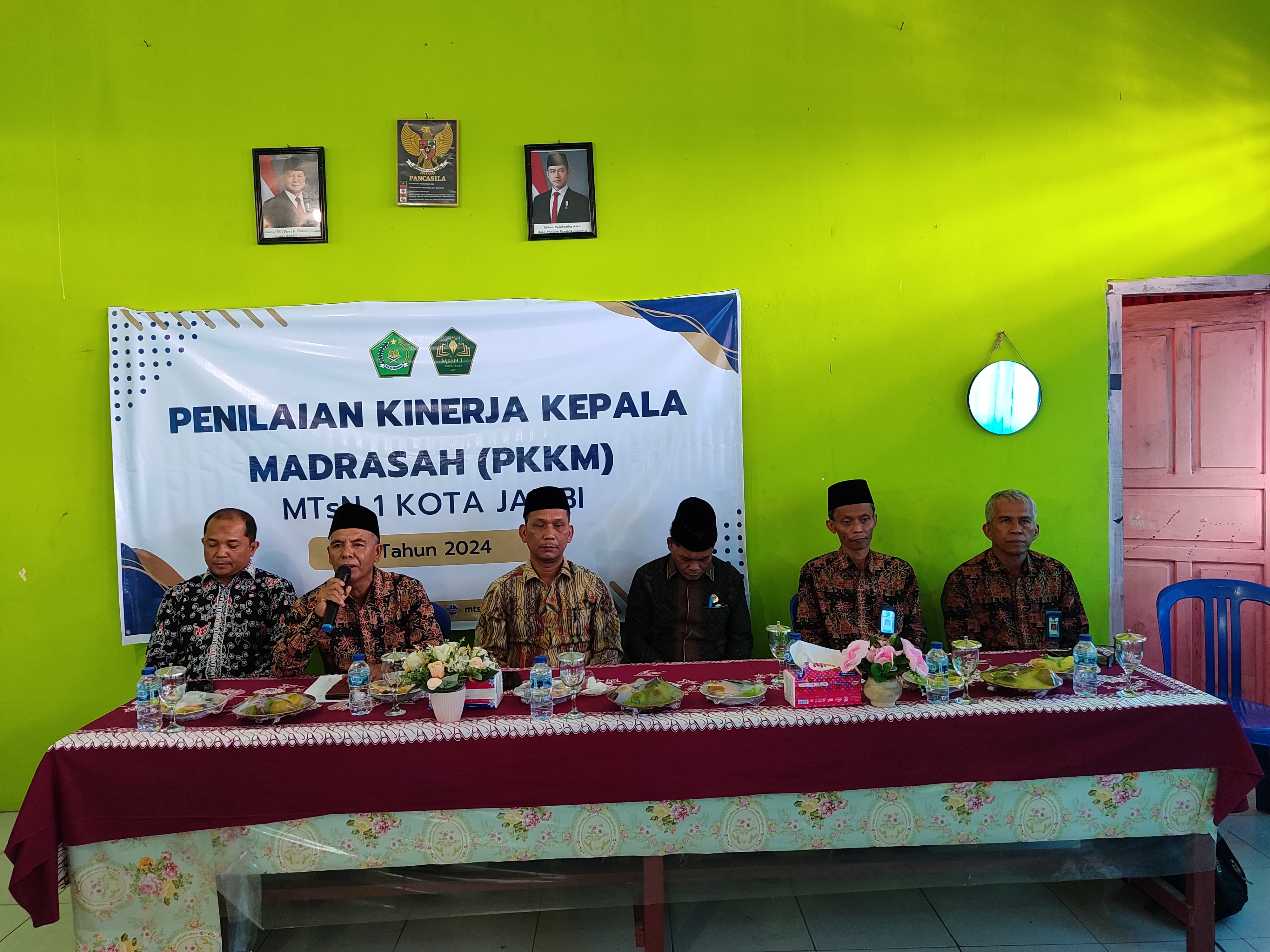Penilaian Kinerja Kepala Madrasah (PKKM), Bangkit dan Maju Bersama MTsN 1 Kota Jambi