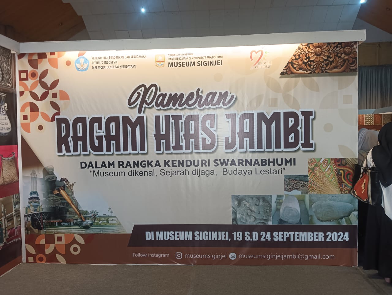 Kenali dan Cintai Budaya Jambi, MTsN 1 Kota Jambi sambangi Museum Siginjai Jambi