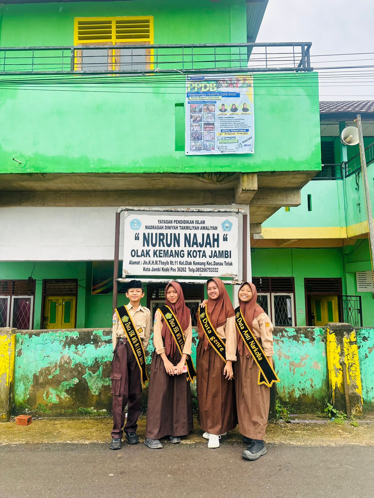 Duta MTs Negeri 1 Kota Jambi Adakan Sosialisasi di MI Nurun Najah