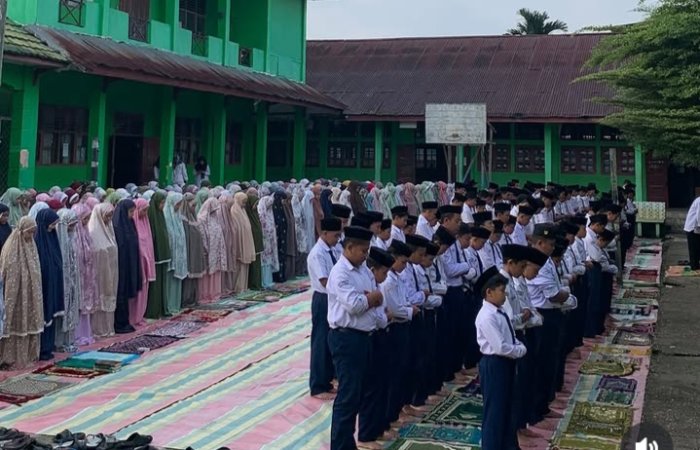 Salat Dhuha Ramadhan, Wujudkan Karakter Religius di MTsNegeri 1 Kota Jambi