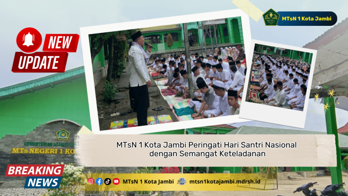 MTsN 1 Kota Jambi Peringati Hari Santri Nasional dengan Semangat Keteladanan