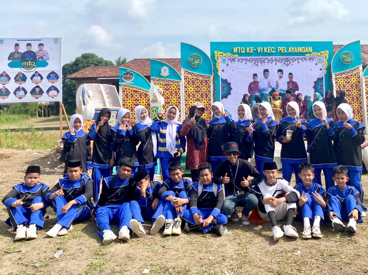 MTs Negeri 1 Kota Jambi Turut Meriahkan Pawai MTQ Kecamatan Pelayangan