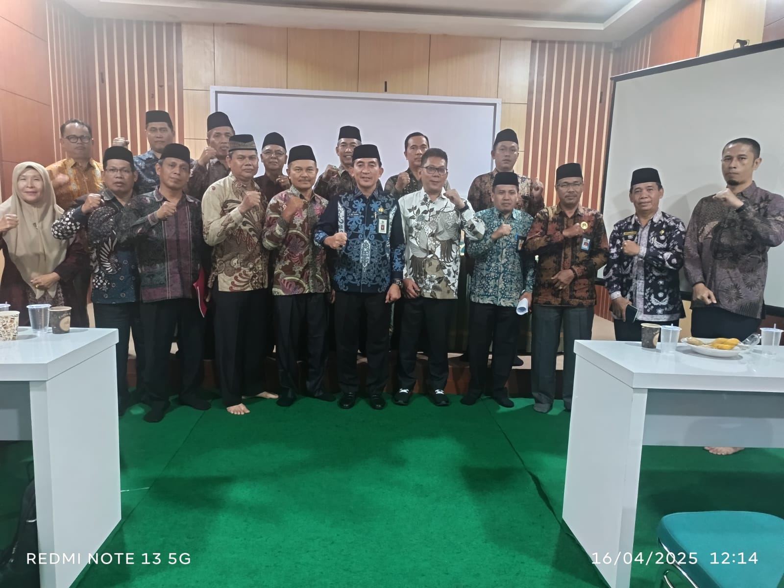 MTs Negeri 1 Kota Jambi Ikuti Rapat Koordinasi Realisasi Capaian Kinerja dan Anggaran Tahun 2025